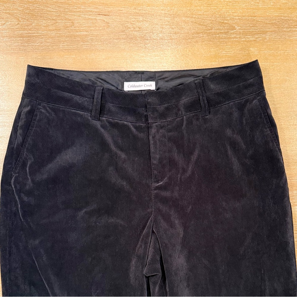 Coldwater Creek Black Wide Leg Pants